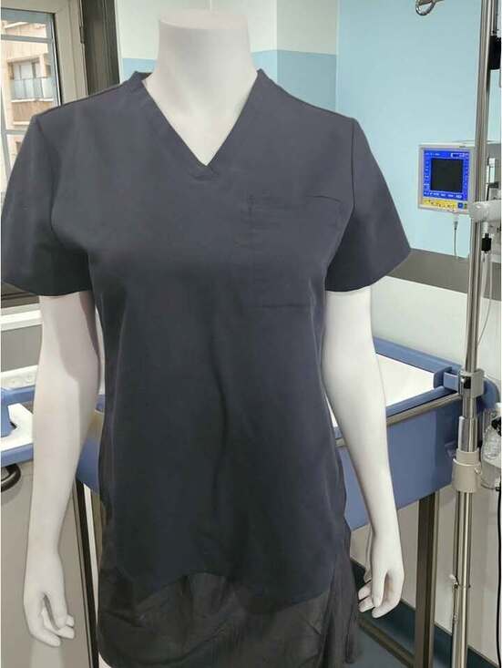 Fabletics Other - Fabletics Black V-Neck Scrub Top, size medium